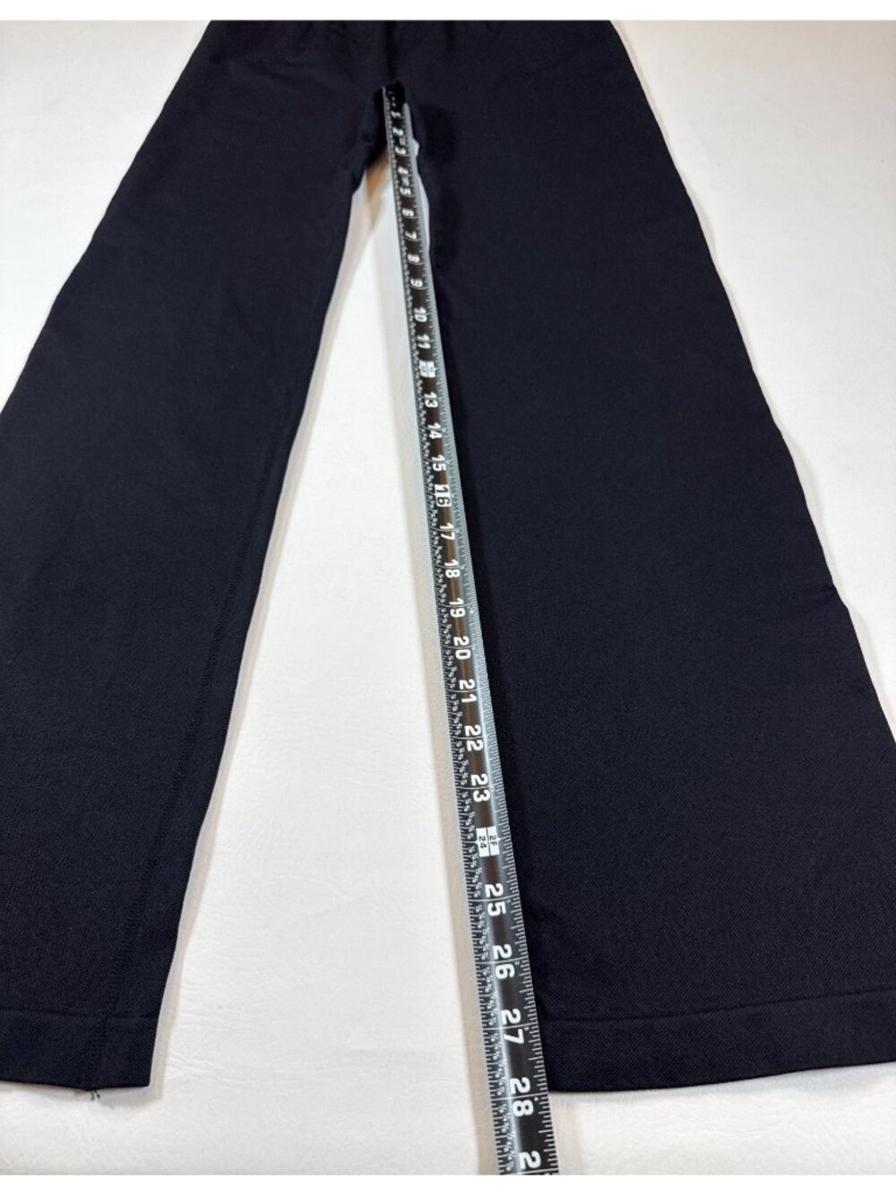 OQQ High-Waisted Black Stretch Yoga Pants Large Nylon Blend (LL616) - Picture 6 of 6
